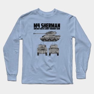 M4 SHERMAN Long Sleeve T-Shirt